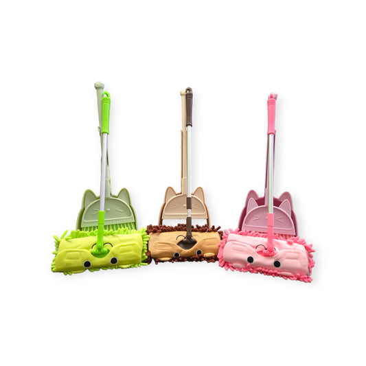 Mini Cartoon Mop and Broom Set
