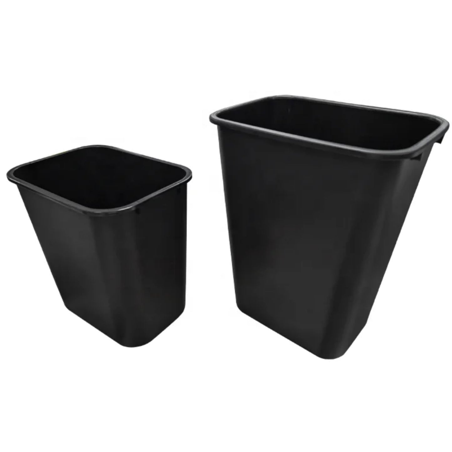 Black Rubbish Bin 15L