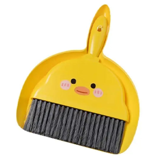 Little Yellow Duck Dust Pan/Brush Set