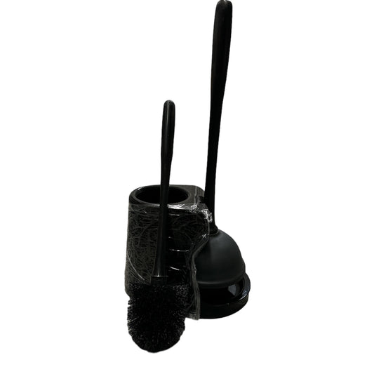 Toilet Bowl and Plunger Combo