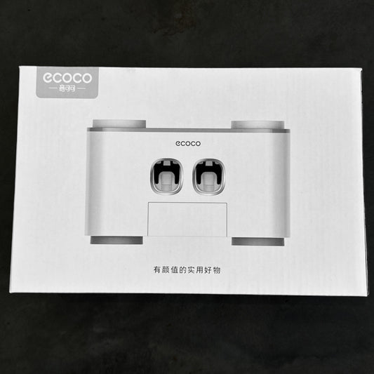 Ecoco Automatic Toothpaste dispenser with toothbrush  holder
