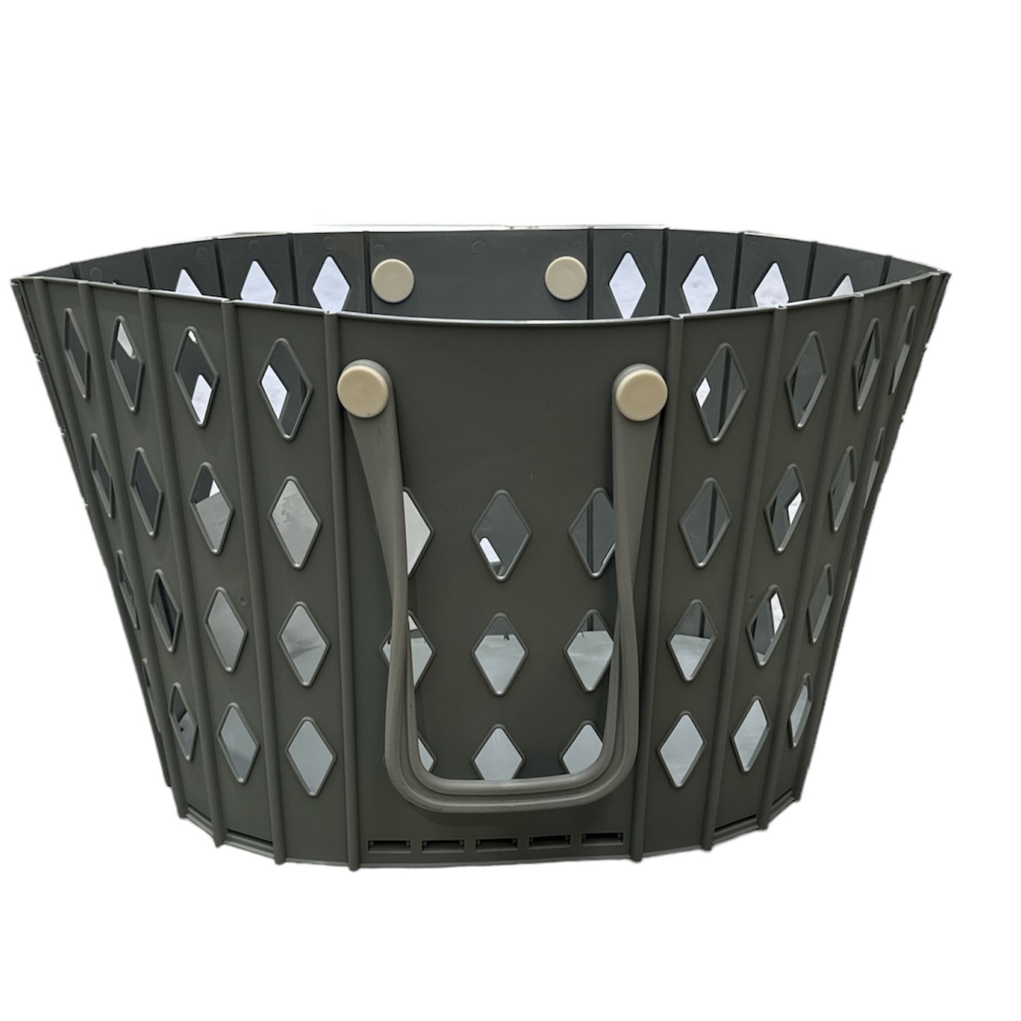 Foldable Laundry Basket grey