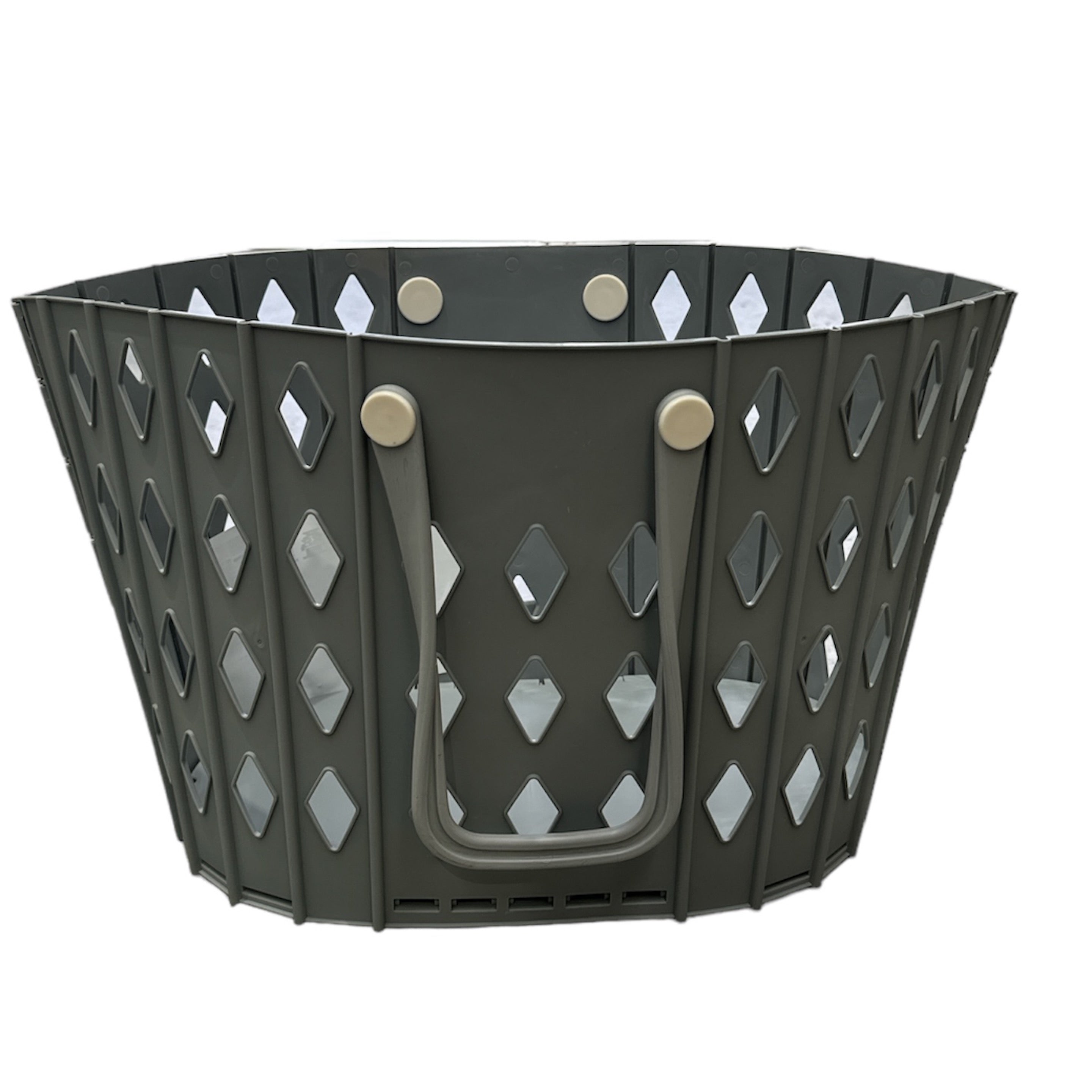 Foldable Laundry Basket grey