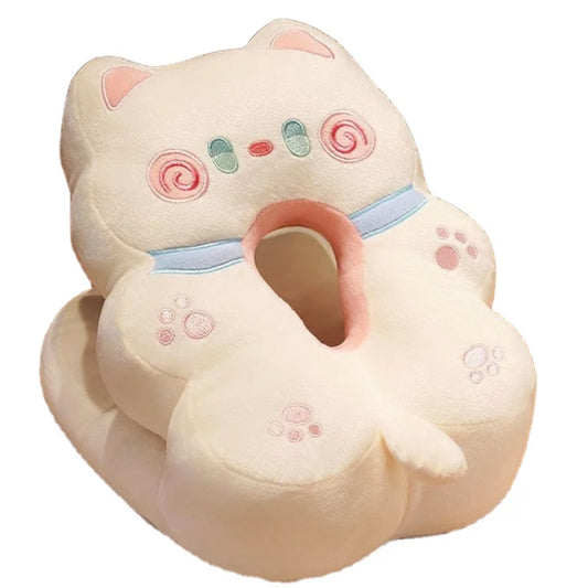 Plush Sleeping Pillow/Backrest Cushion