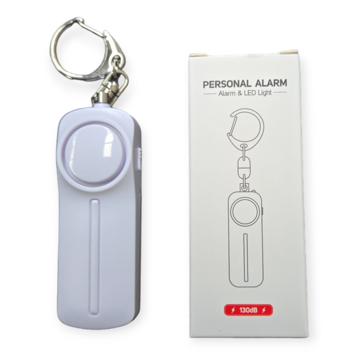 Personal Safety Alarm Led Light ( 2 AAA batteries )