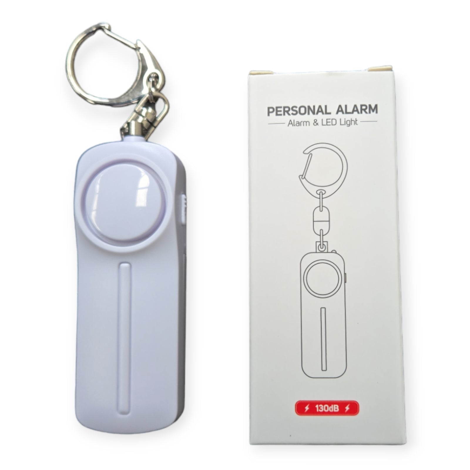 Personal Safety Alarm Led Light ( 2 AAA batteries )