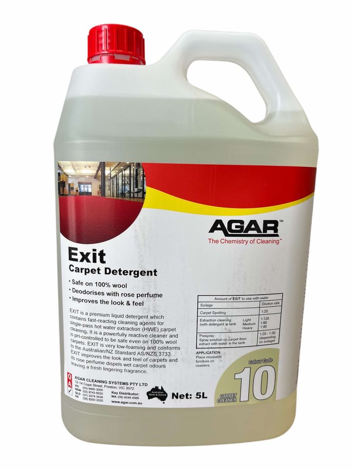 Agar Exit Carpet Detergent 5L